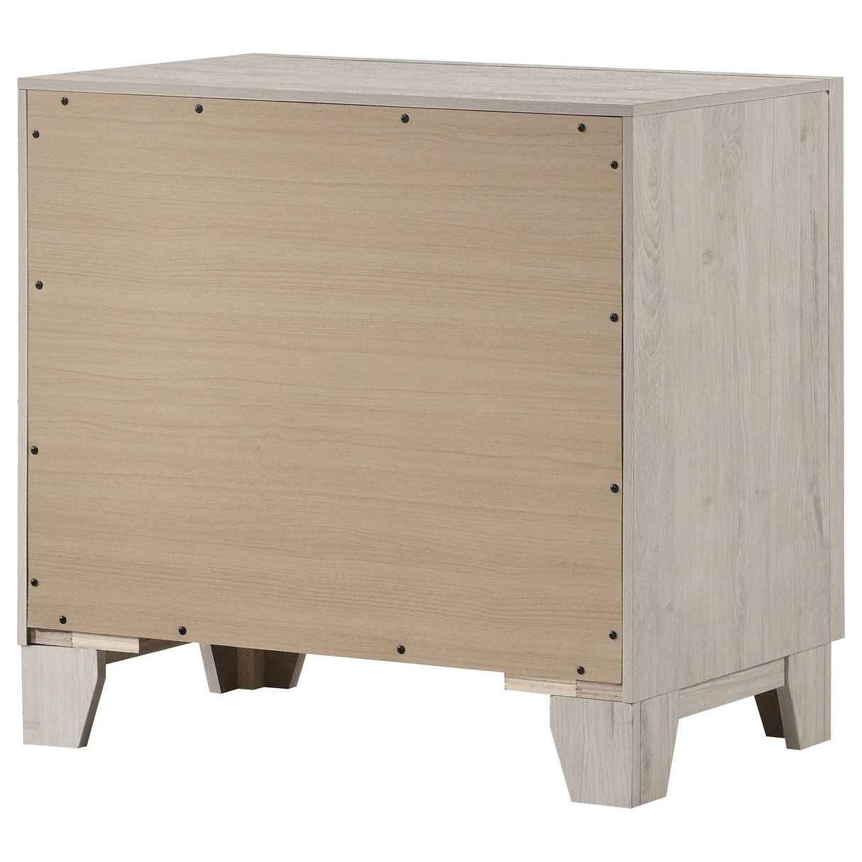 Farre Washed Grey 2-drawer Nightstand Bedside Table by Coaster at Eve Furniture