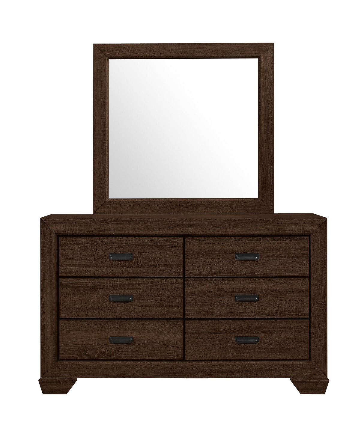 Farrow Chocolate Bedroom Mirror (Mirror Only) by Crown Mark at Eve Furniture