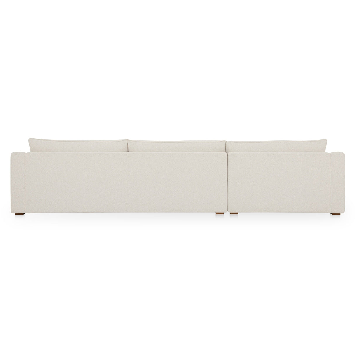 Farrow Flecked Oat Left Sectional by Moe's Home at Eve Furniture