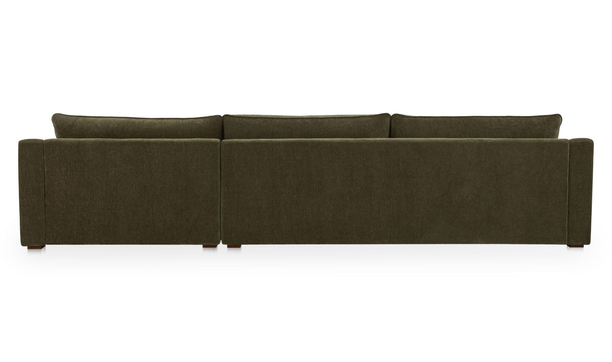 Farrow Sectional Cedar Green by Moe's Home at Eve Furniture