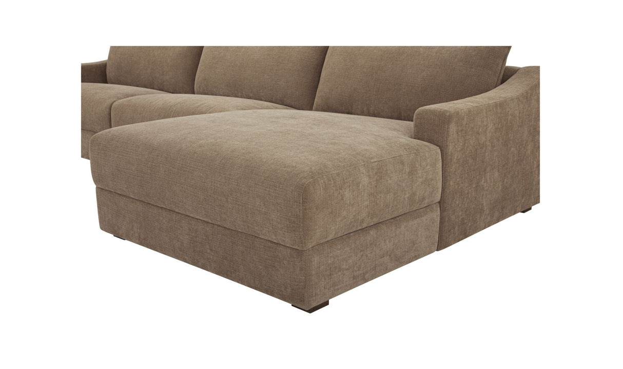 Farrow Sectional Taupe by Moe's Home at Eve Furniture