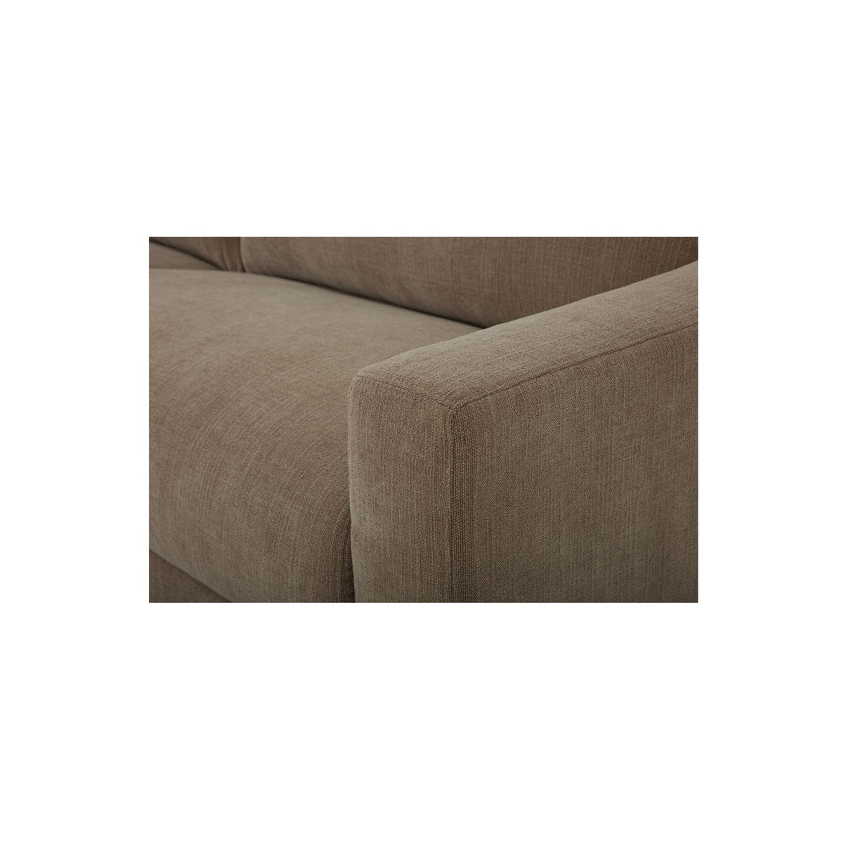 Farrow Taupe Sofa by Moe's Home at Eve Furniture