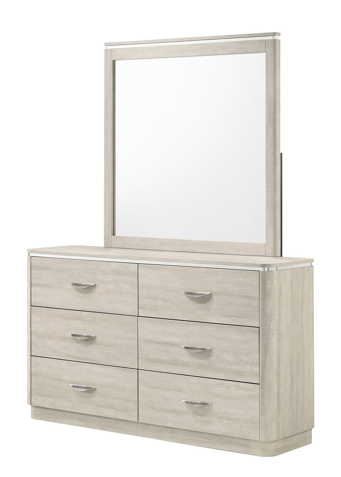 Farsund Dusty Gray Mirror Only by Furniture of America at Eve Furniture