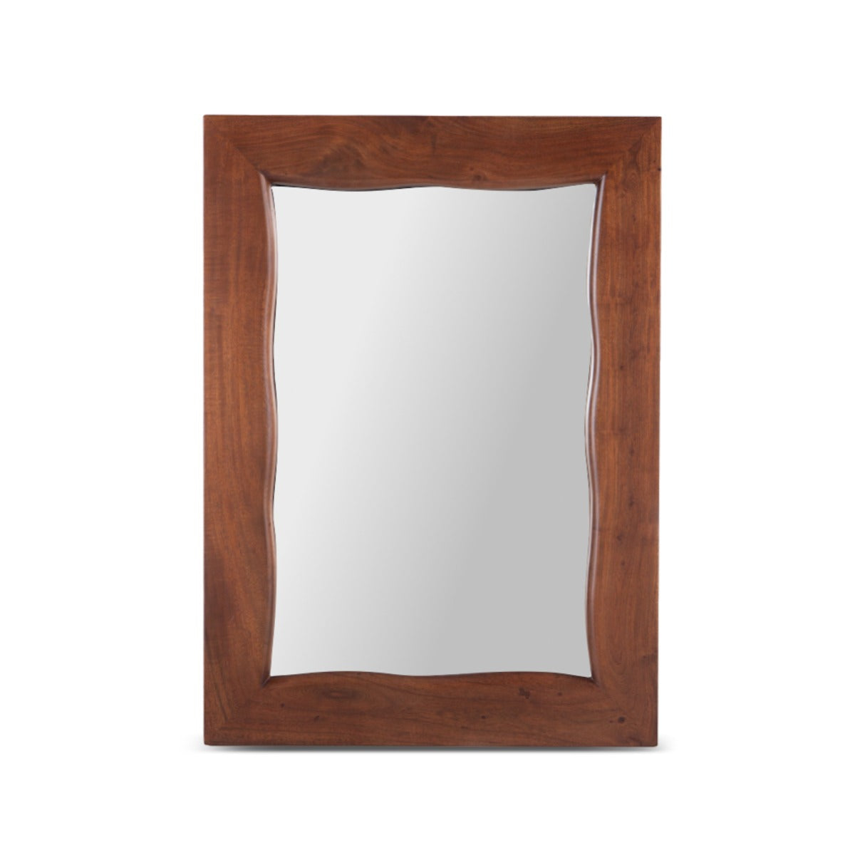 Aspen 43" Mirror Frame in Walnut by Home Trends & Design at Eve Furniture