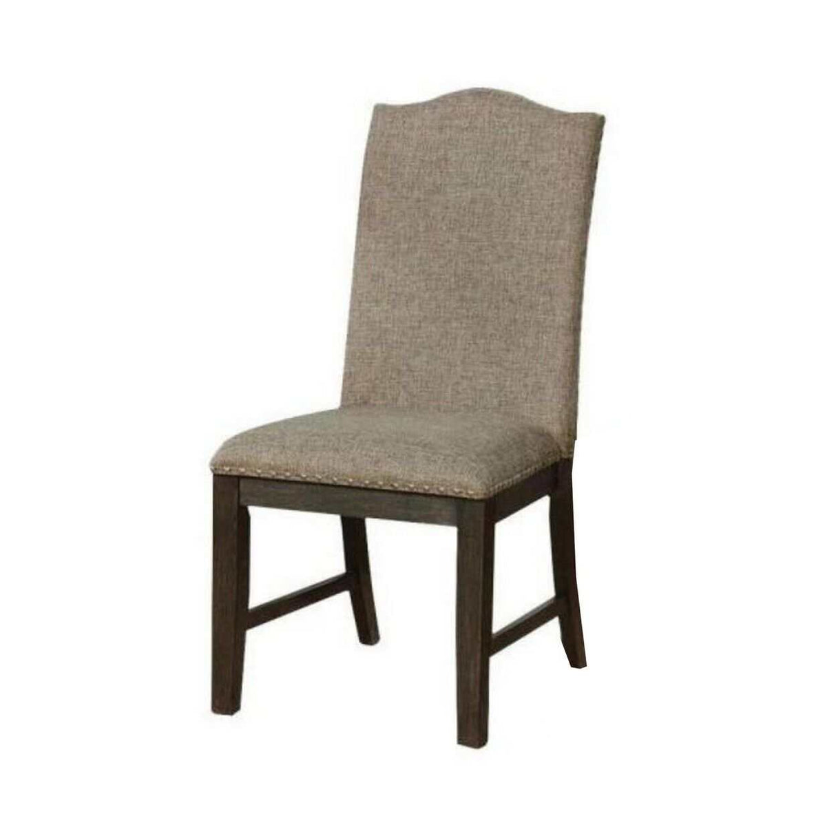 Faulk Espresso & Warm Gray 7-PieceDining Room Set by Furniture of America at Eve Furniture