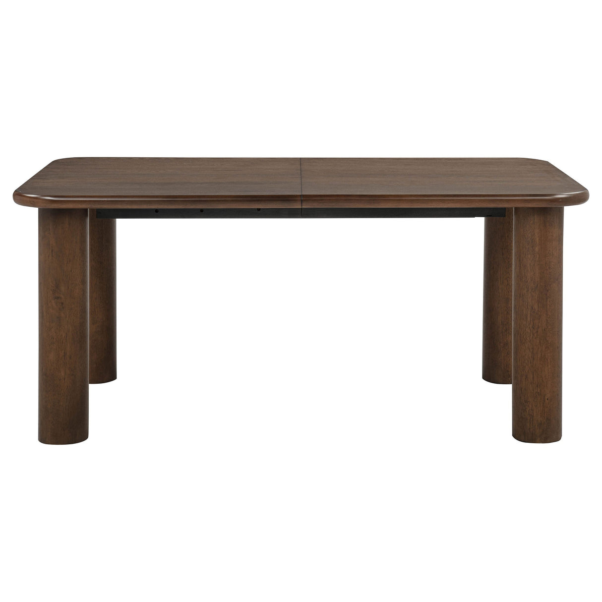 Faulkner Brown Oak 84-inch Extension Wood Dining Table by Coaster at Eve Furniture