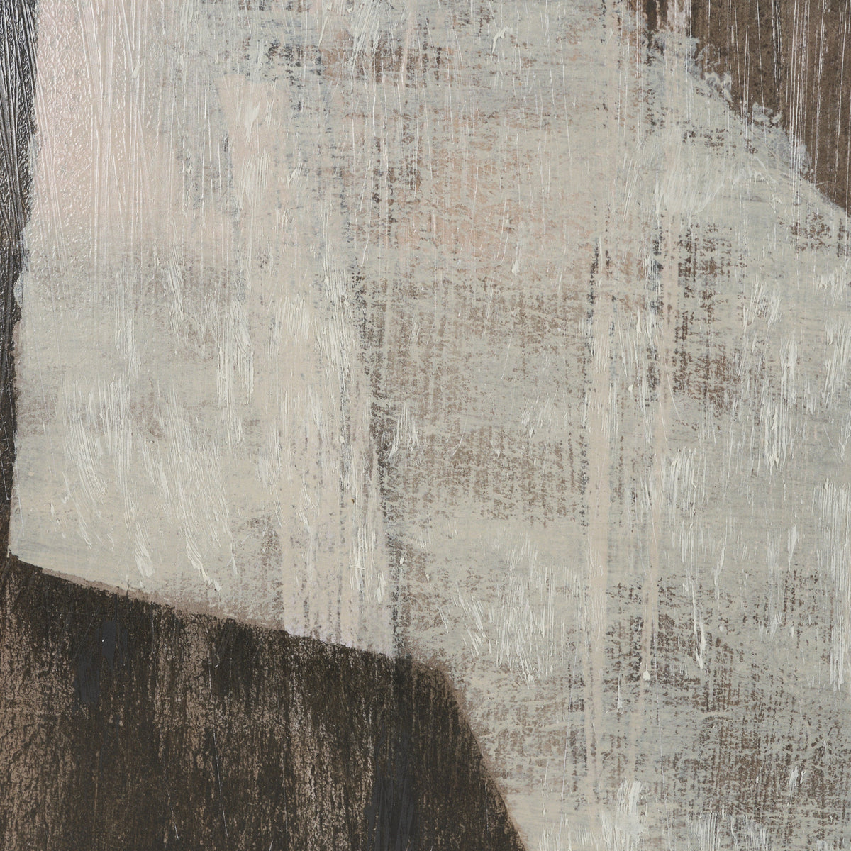 Fault Geometry II by Mercana Studio Hand-Embellished Textured Framed Artwork Matted under Glass by Mercana at Eve Furniture