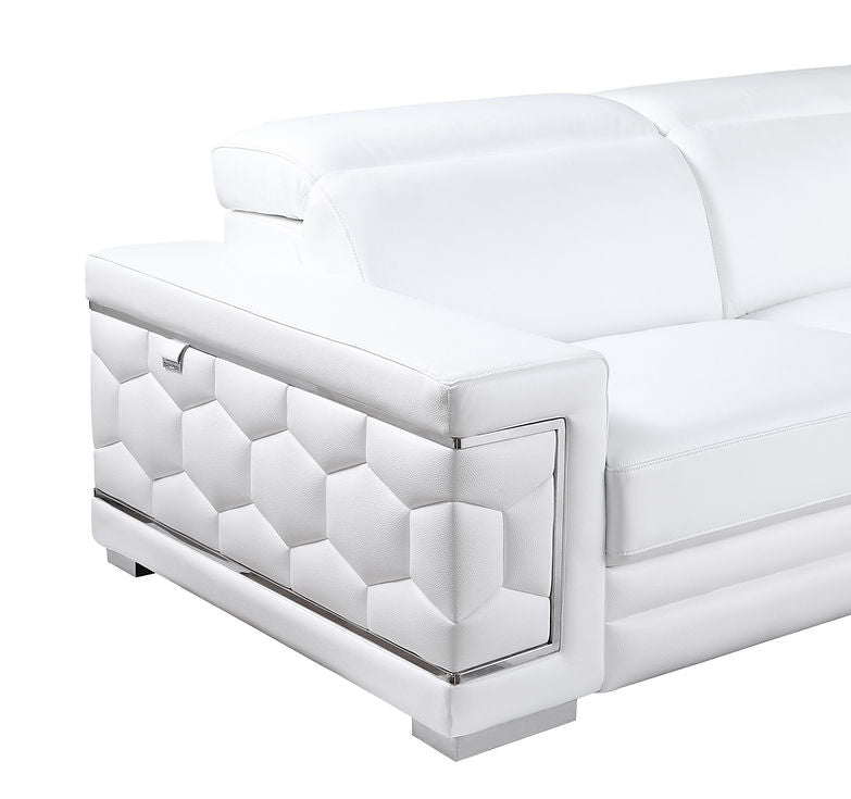 Favo White 4-Piece Sectional by New Era Innovations at Eve Furniture
