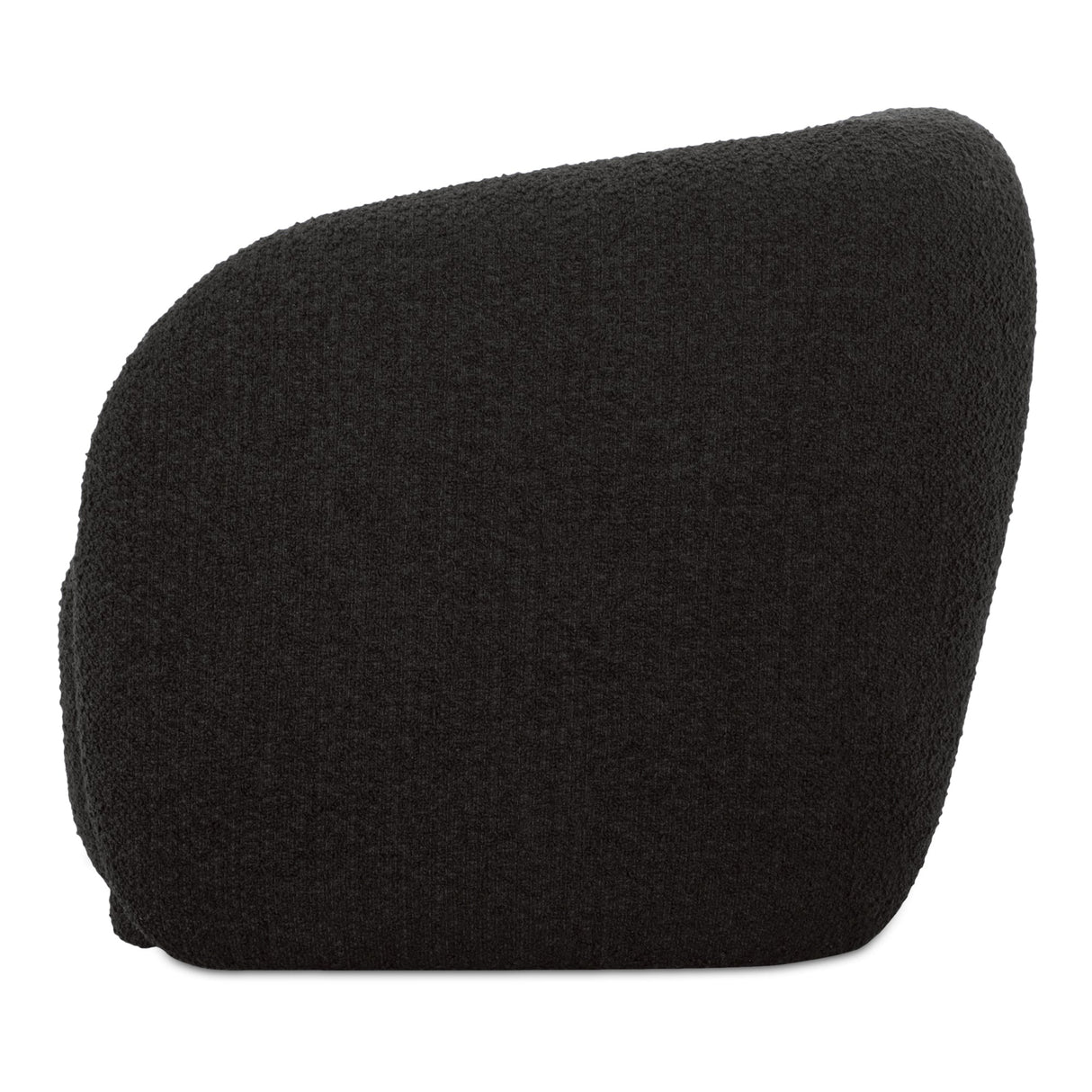 Faye Black Boucle Accent Chair by MOES at Eve Furniture