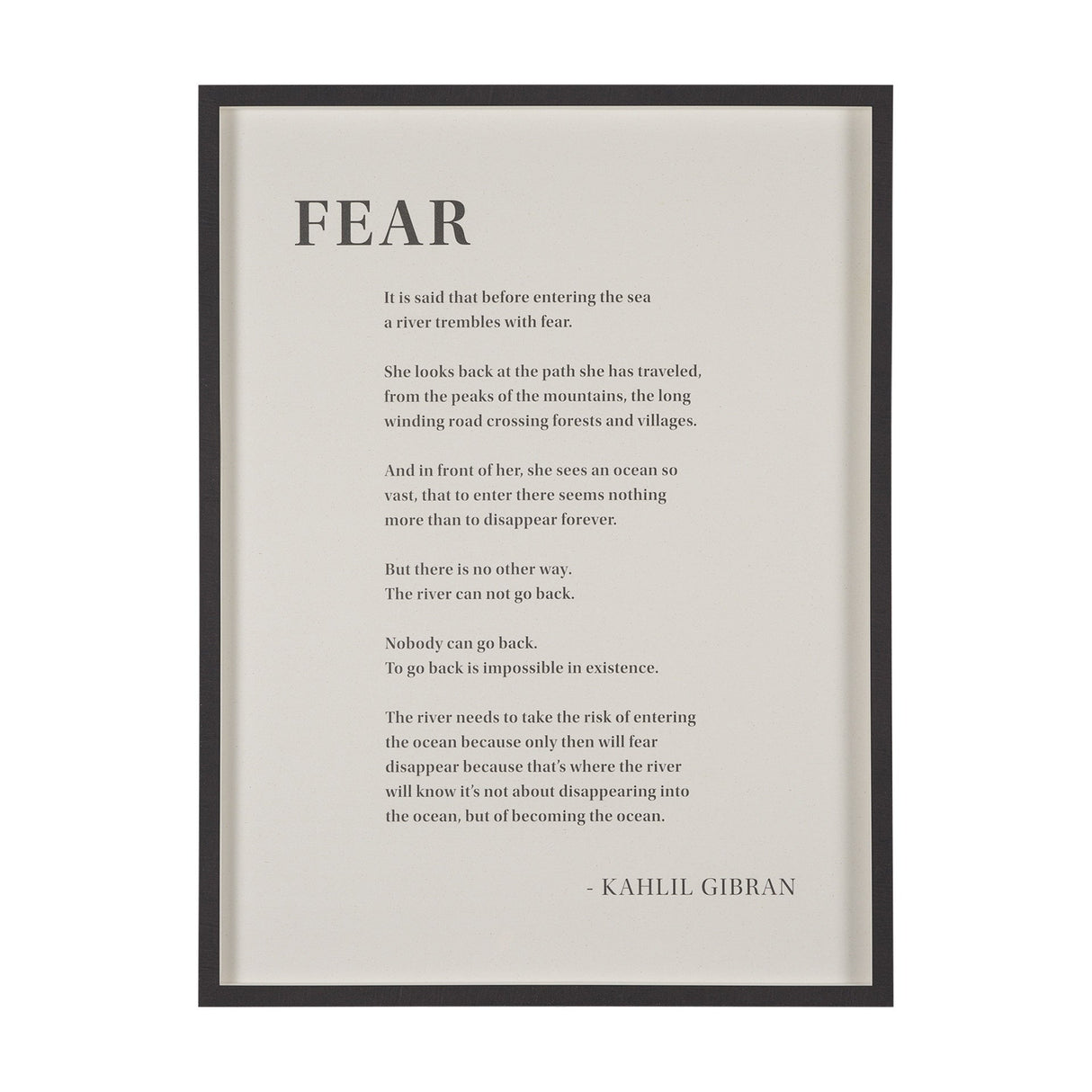 Fear by Mercana Studio a Hand Embellished Framed Art Print Matted under Glass by Mercana at Eve Furniture