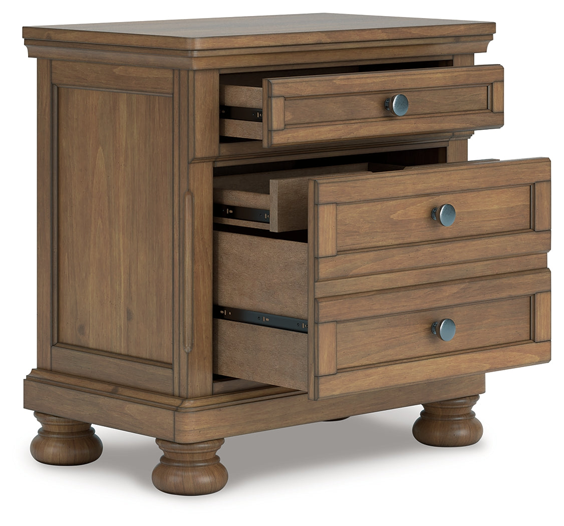 Feddinger Medium Brown Nightstand by Ashley at Eve Furniture