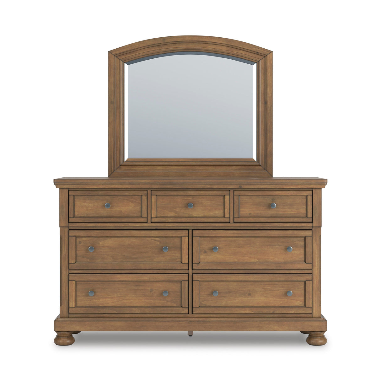 Feddinger Medium Brown Panel Bedroom Set by Ashley at Eve Furniture