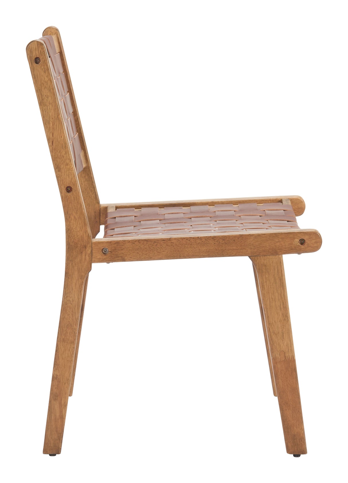 Feder Brown Dining Chair (Set of 2) by Zuomod at Eve Furniture