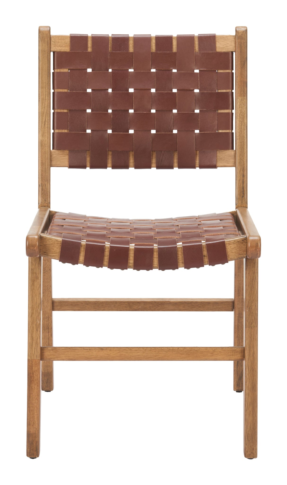 Feder Brown Dining Chair (Set of 2) by Zuomod at Eve Furniture
