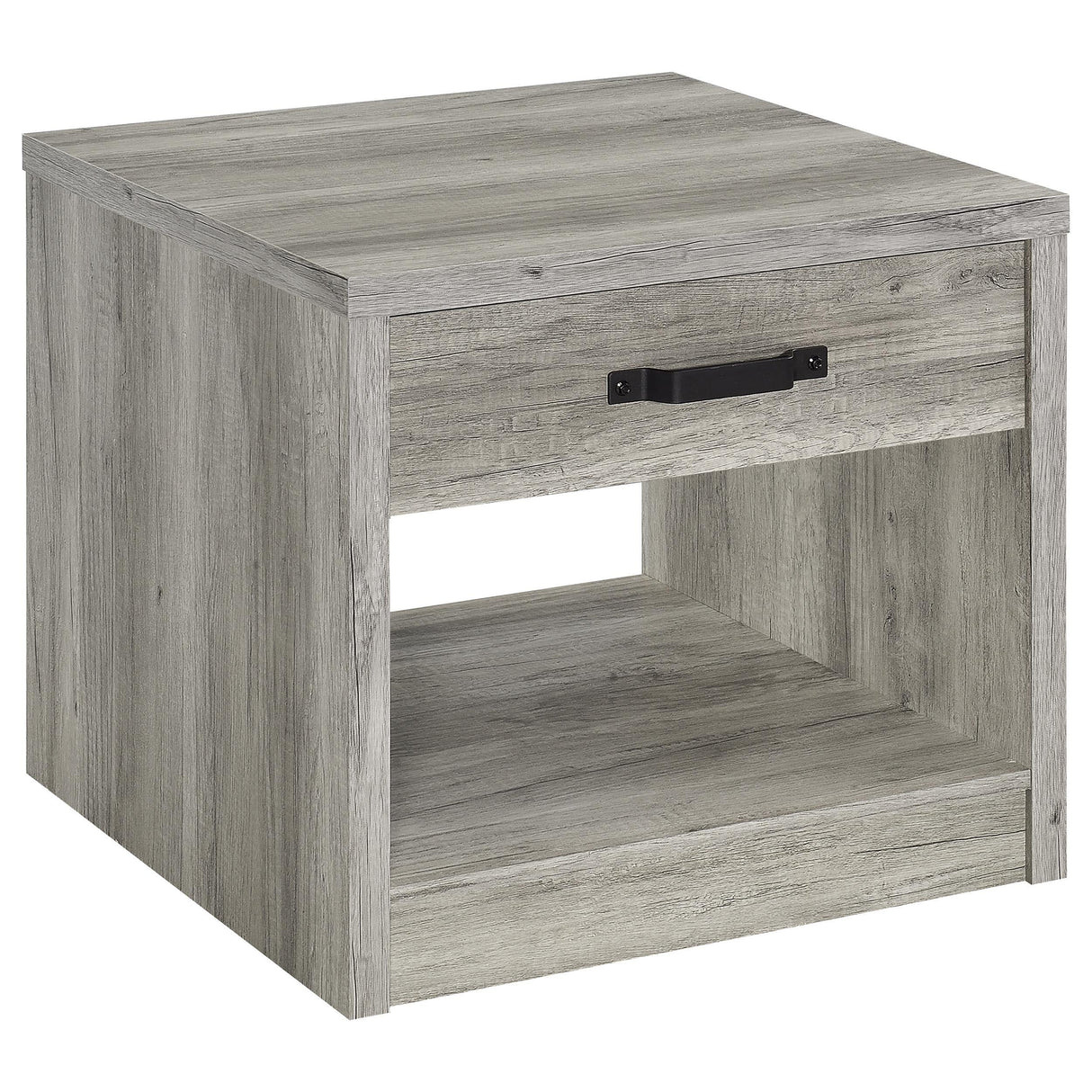 Felix Gray Driftwood 2-Piece Coffee and End Table Set by Coaster at Eve Furniture