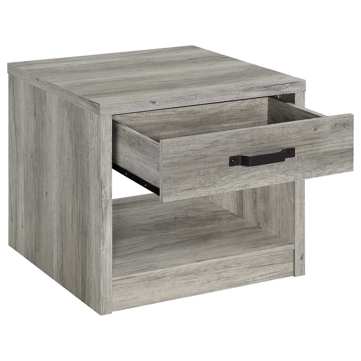 Felix Gray Driftwood 3-Piece Coffee and End Table Set by Coaster at Eve Furniture