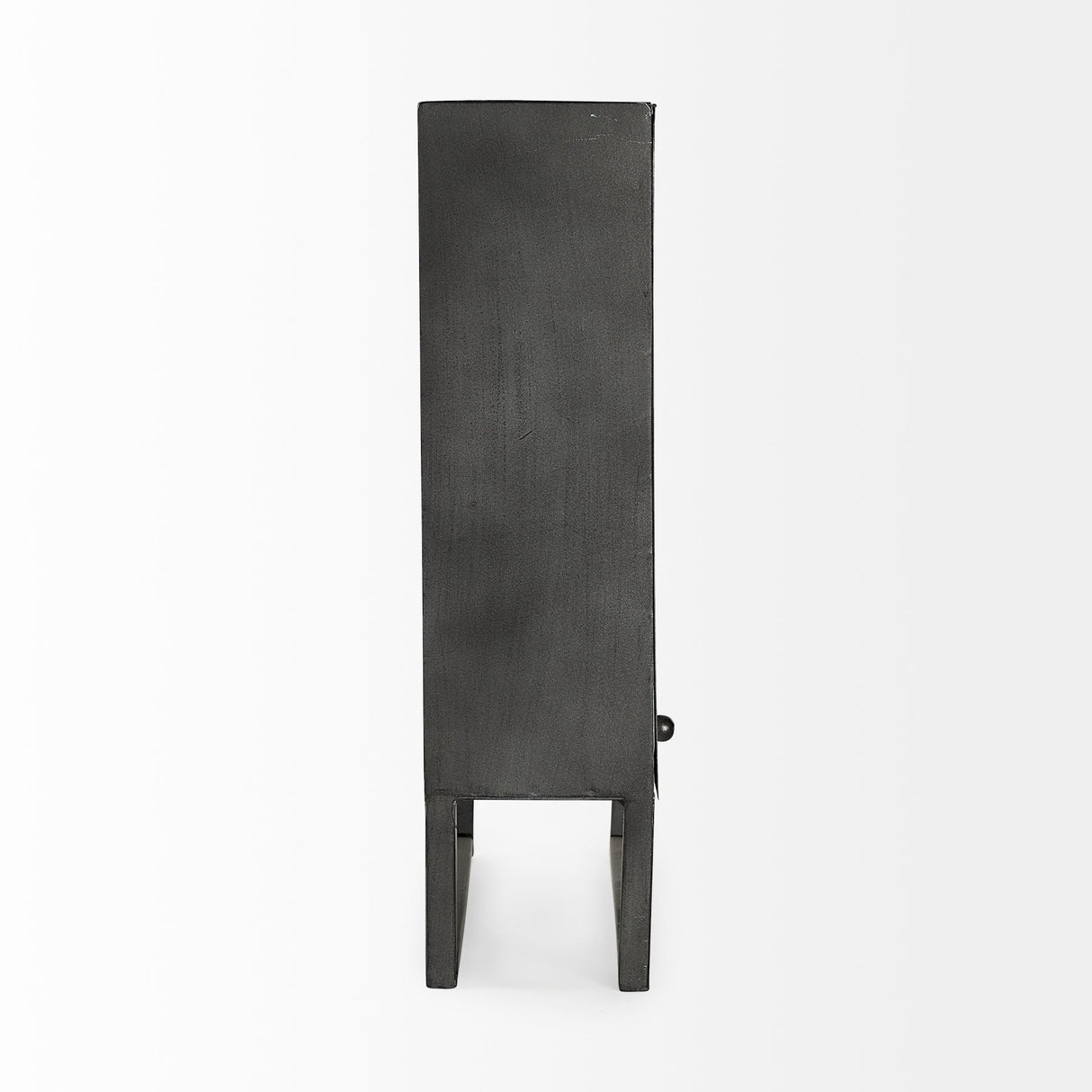 Felix Gray Metal Square Table Clock by Mercana at Eve Furniture