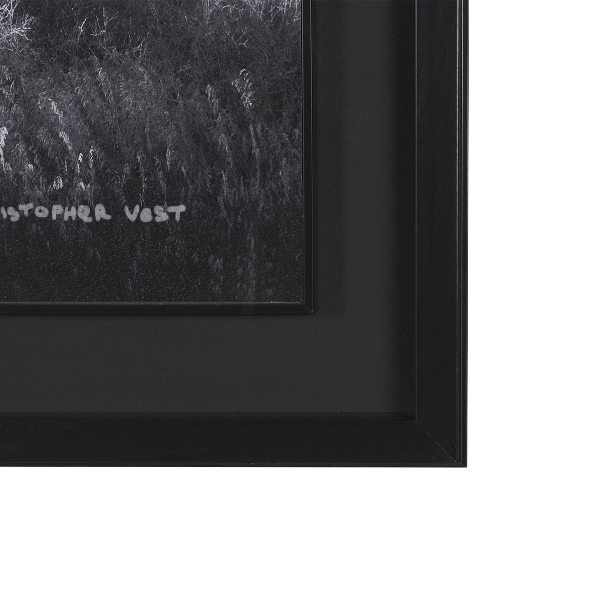 Fence Line Flight I by R. Christopher Vest Textured FramedPhoto Print Matted under Glass by Mercana at Eve Furniture