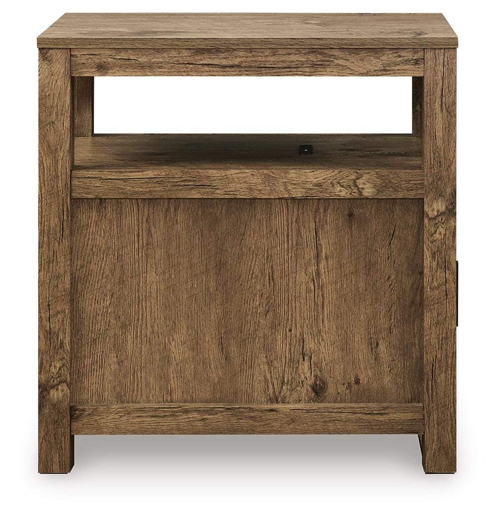 Fendenmore Brown Chairside End Table by Ashley at Eve Furniture