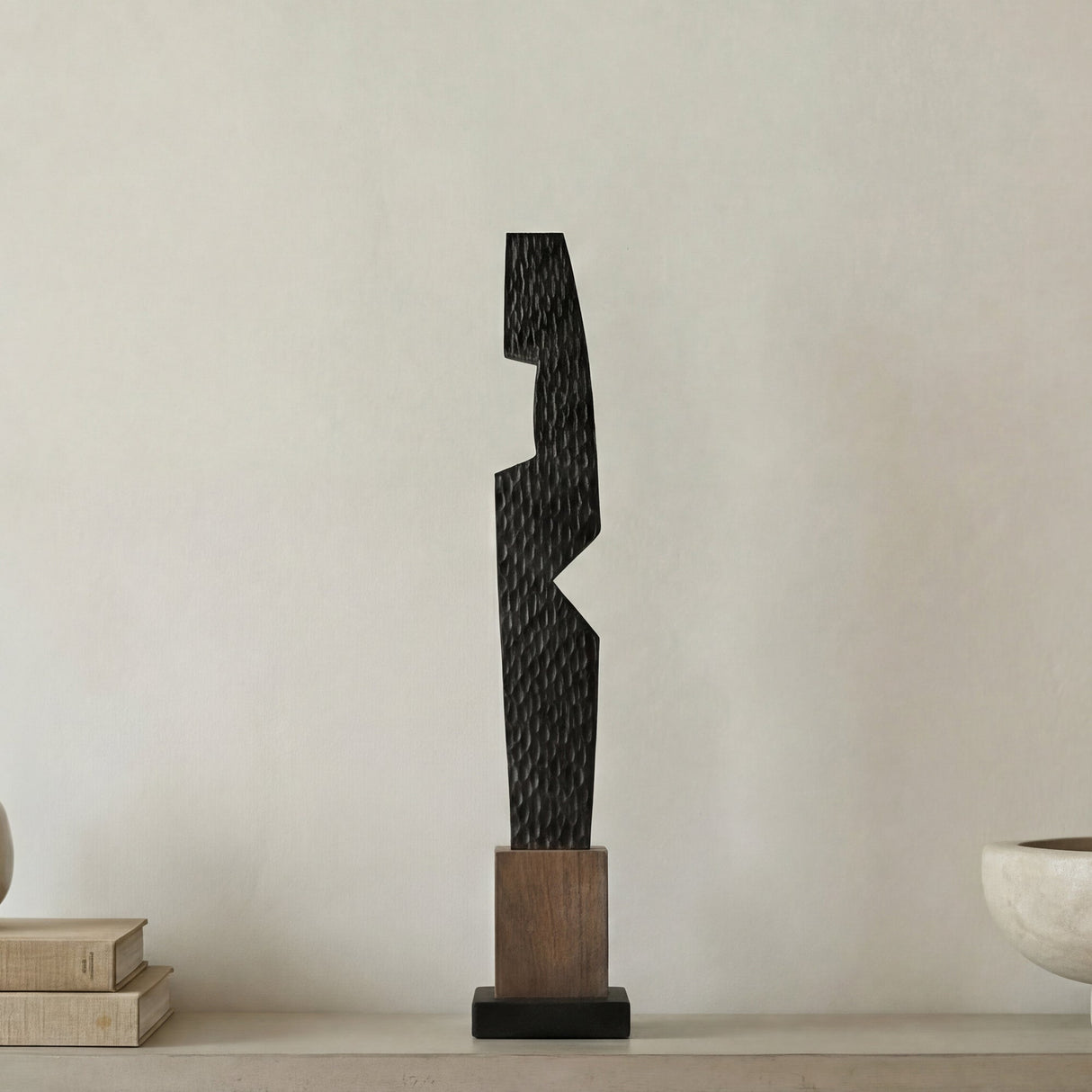 Fenn Black Sculpture by MOES at Eve Furniture