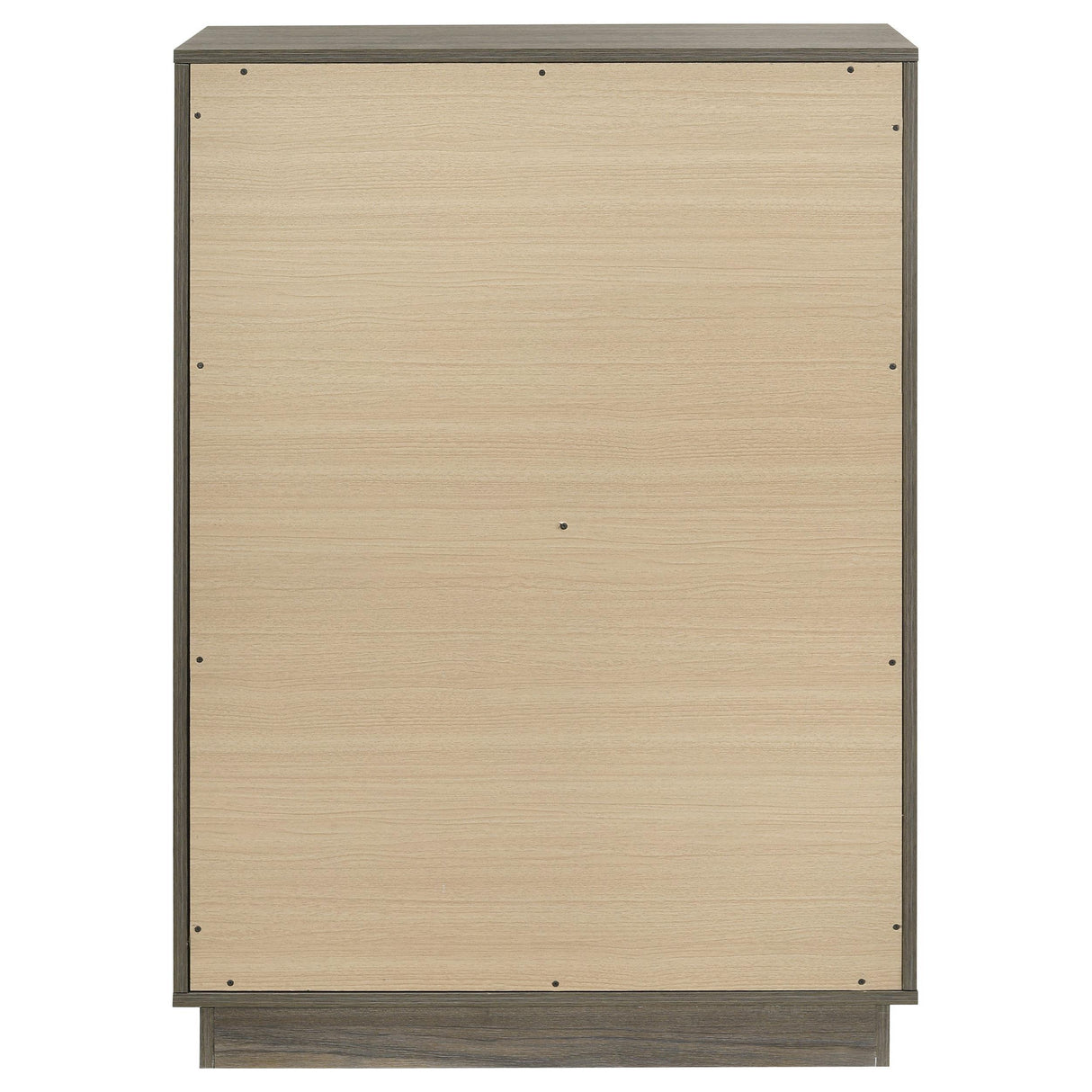 Fenwick 4-drawer Chest of Drawers Grey Oak by Coaster at Eve Furniture