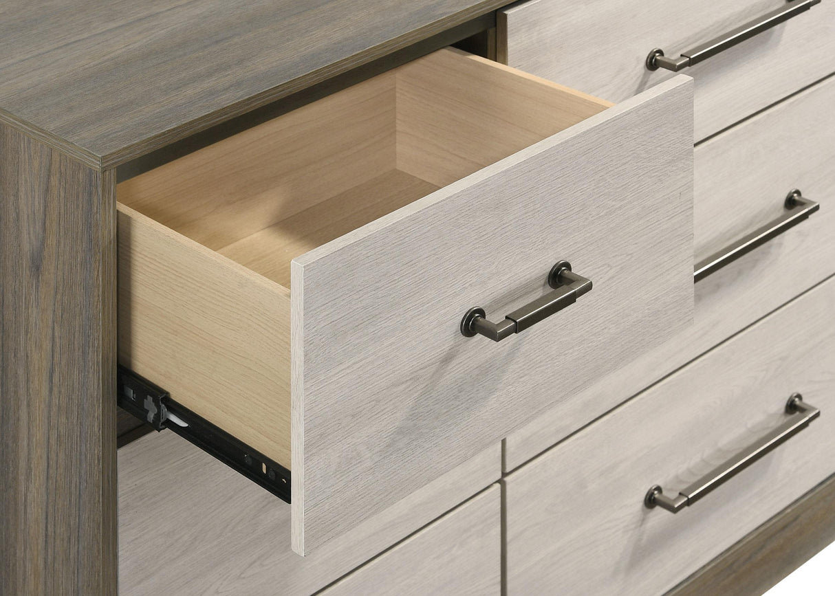 Fenwick Gray Oak 9-drawer Dresser by Coaster at Eve Furniture
