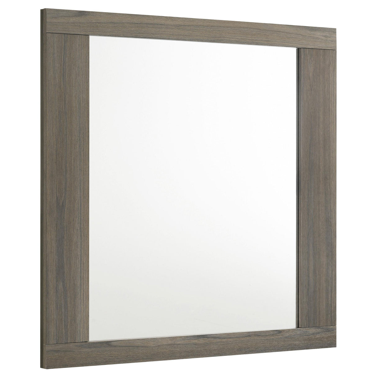 Fenwick Grey Oak Dresser Mirror by Coaster at Eve Furniture
