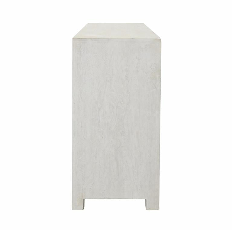 Fern 70" Sideboard in Distressed White by Home Trends & Design at Eve Furniture