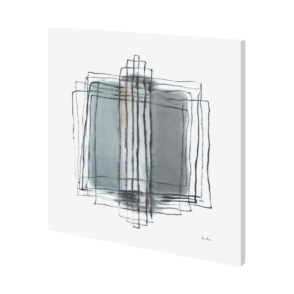 Field III by Silvia Krause a Hand Embellished Textured Canvas by Mercana at Eve Furniture