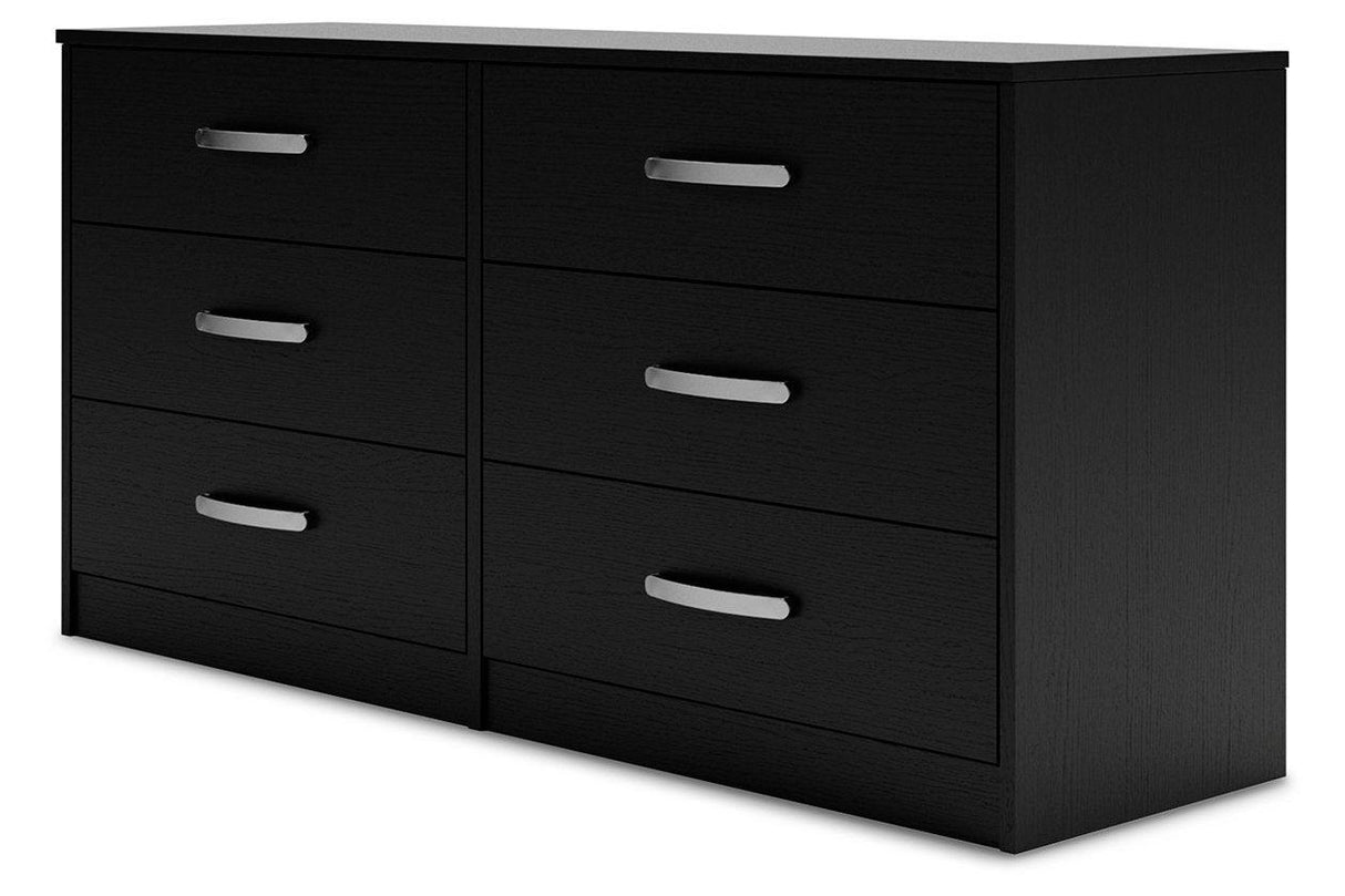 Finch Black Dresser by Ashley at Eve Furniture