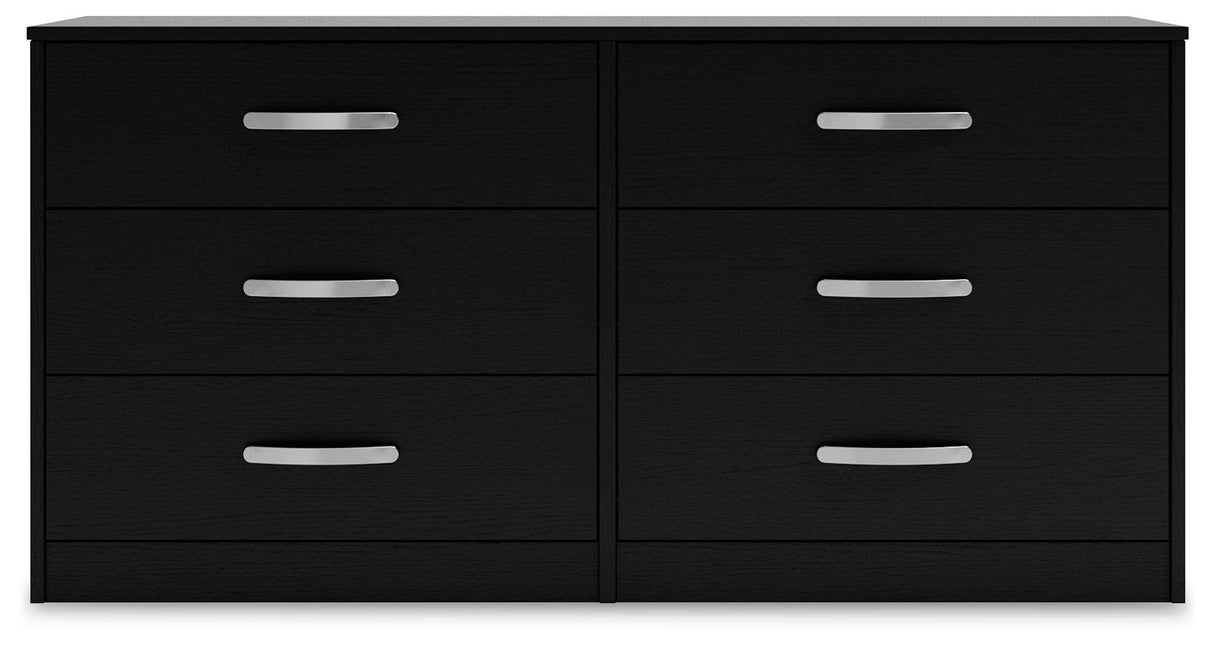 Finch Black Dresser by Ashley at Eve Furniture