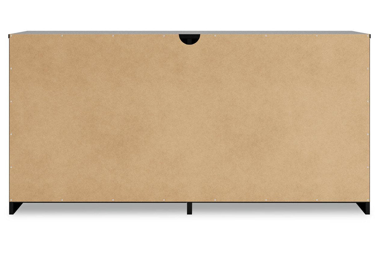 Finch Black Dresser by Ashley at Eve Furniture