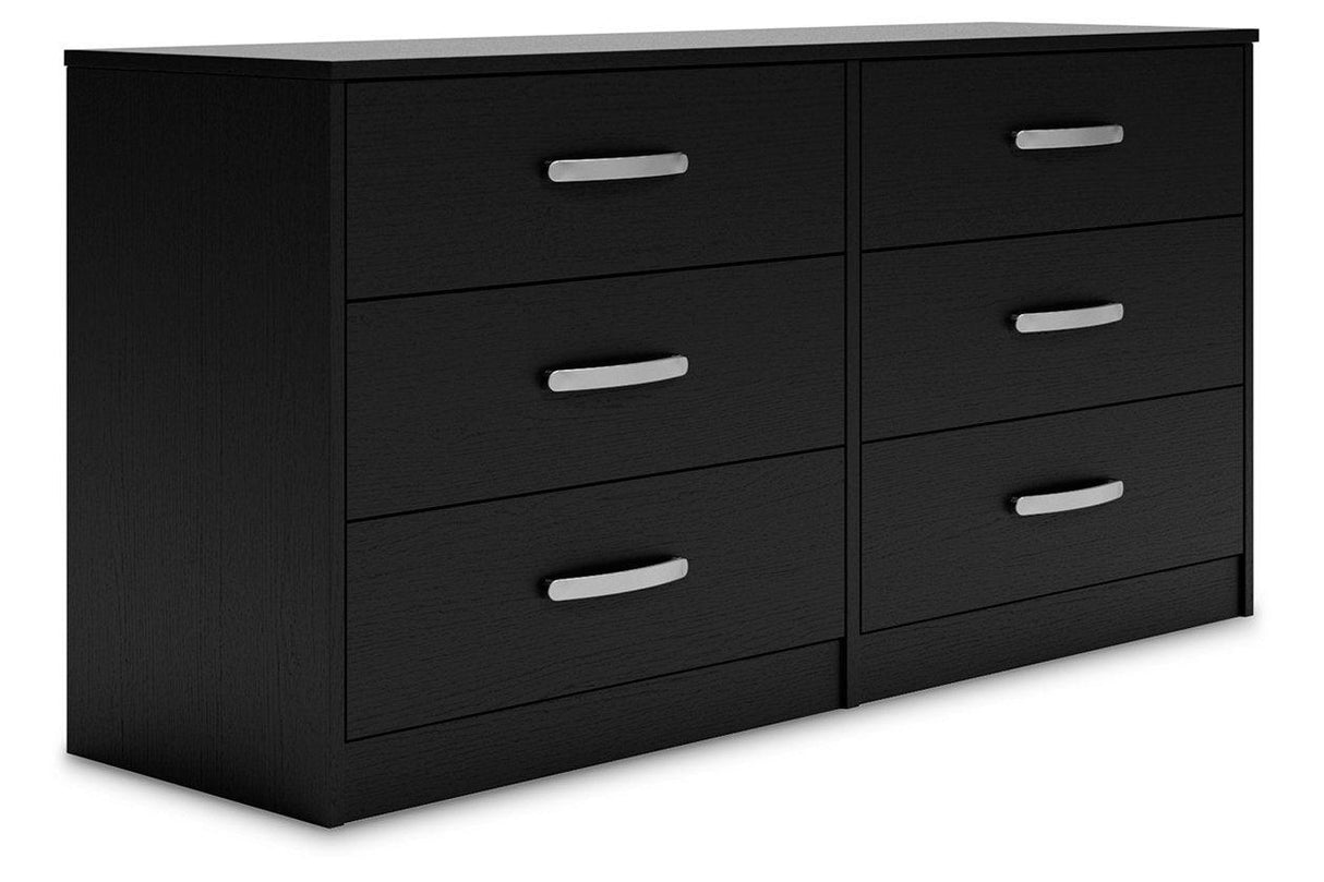 Finch Black Dresser by Ashley at Eve Furniture