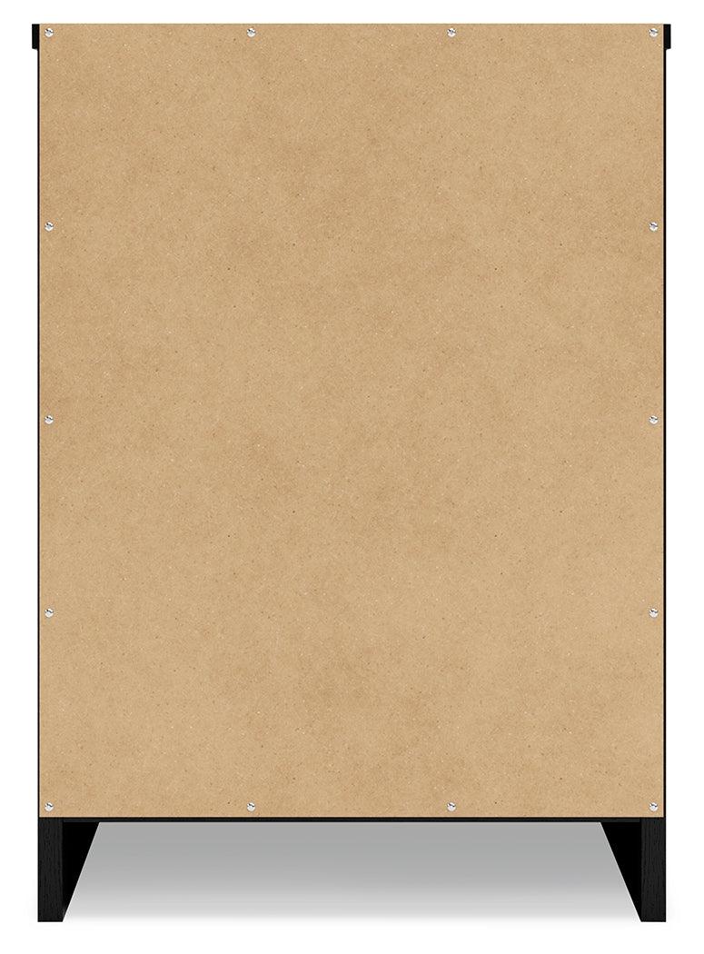 Finch Black Nightstand by Ashley at Eve Furniture