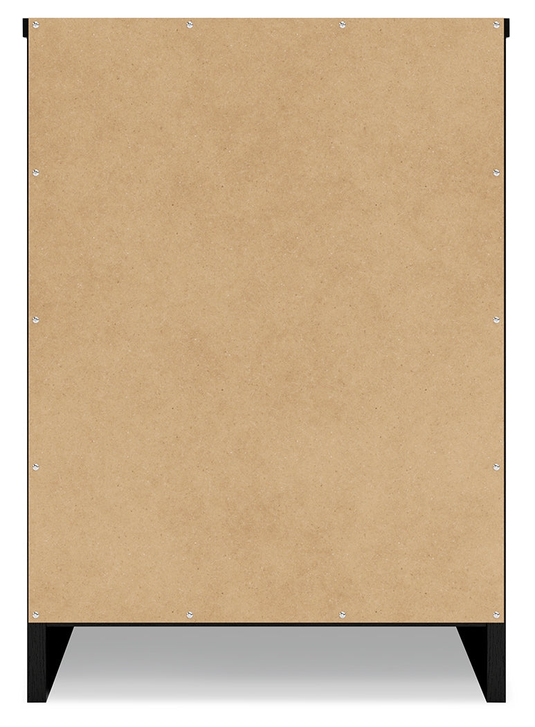 Finch Black Platform Bedroom Set by Ashley at Eve Furniture