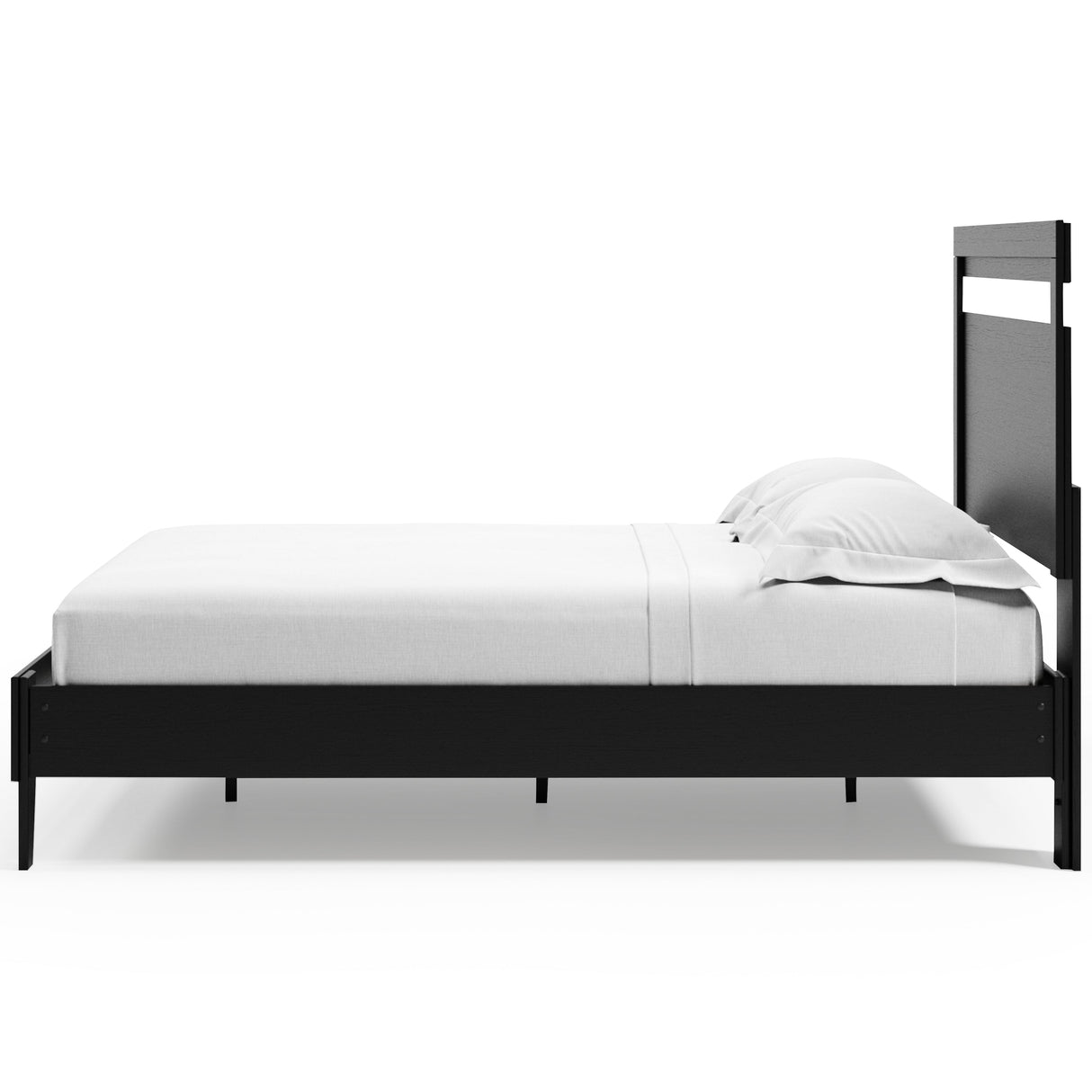 Finch Black Platform Bedroom Set by Ashley at Eve Furniture