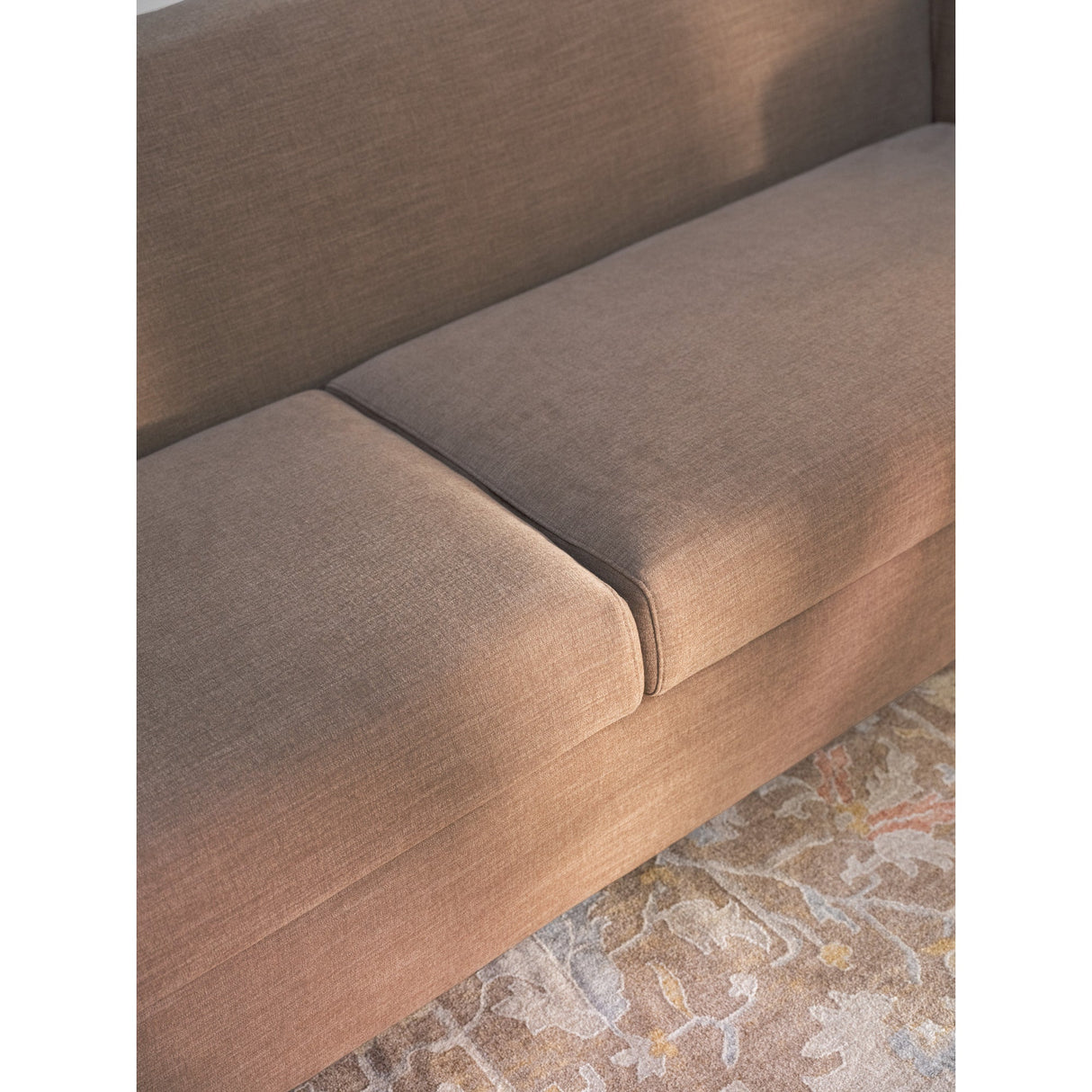 Finch Soft Brown Sofa by Moe's Home at Eve Furniture