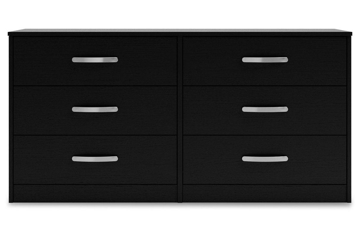 Finch Black Dresser by Ashley at Eve Furniture