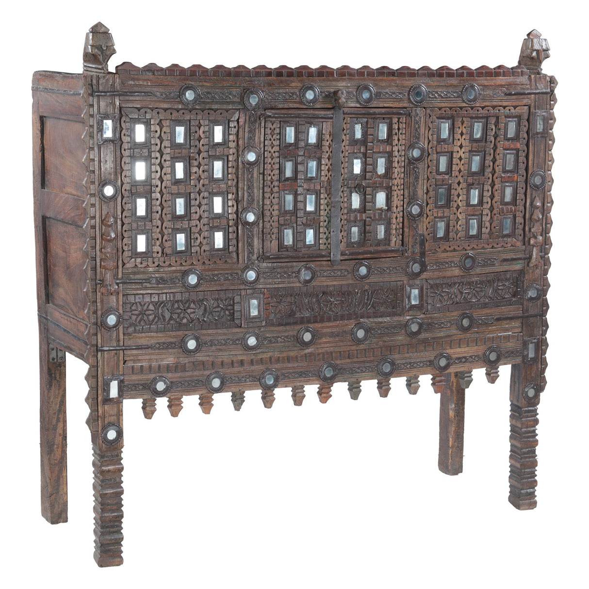 Finely Carved Damchiya Cabinet by Home Trends & Design at Eve Furniture