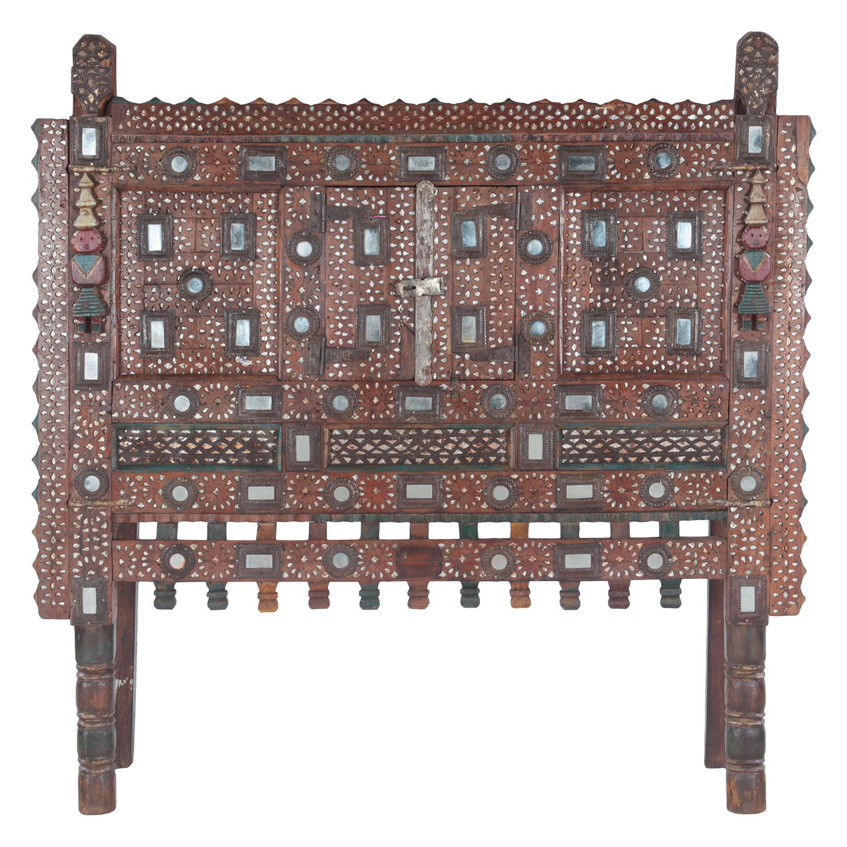 Finely Carved Large Wood Damchiya Chest by Home Trends & Design at Eve Furniture