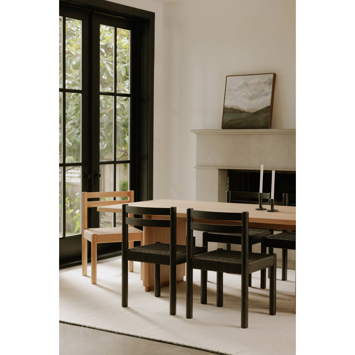 Finn Black Dining Chair (Set of 2) by MOES at Eve Furniture