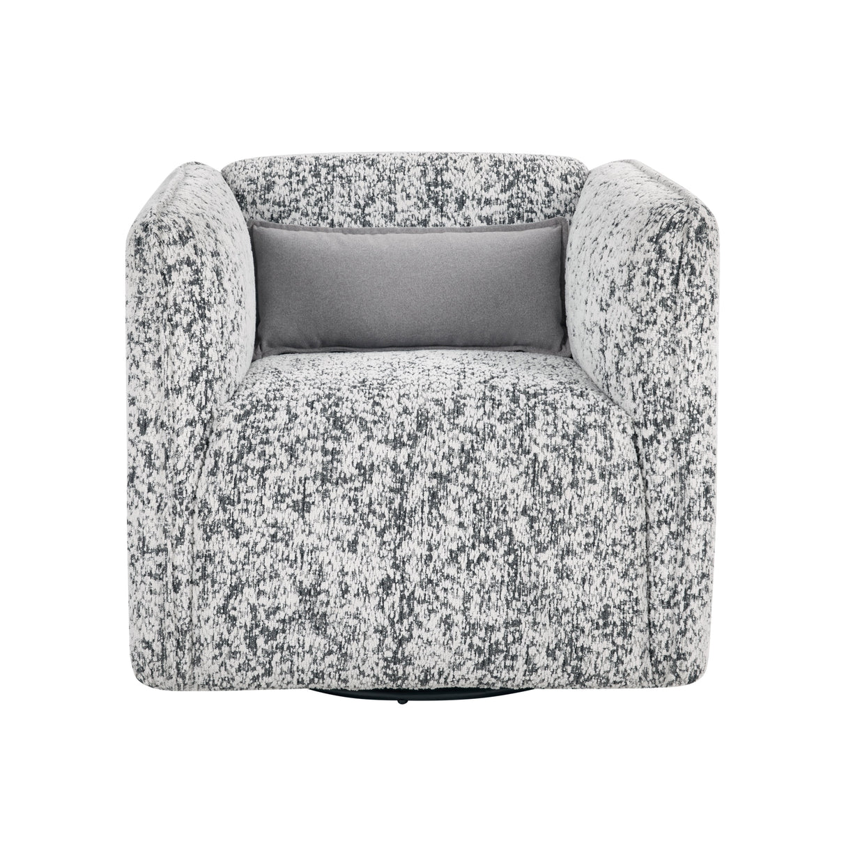 Finnegan Gray Swivel Chair by Homelegance at Eve Furniture