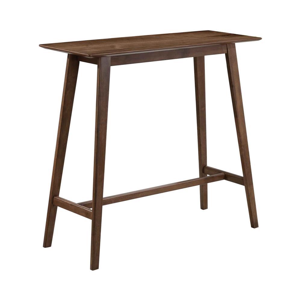 Finnick Walnut Rectangular Bar Table by Coaster at Eve Furniture