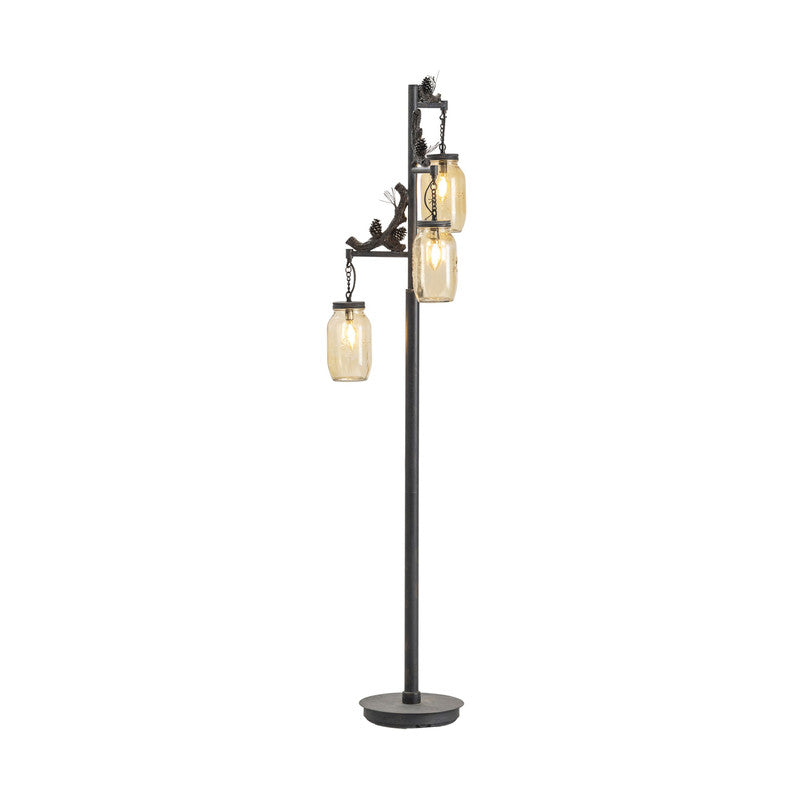 Fire Catcher Bronze Floor Lamp by Crestview at Eve Furniture
