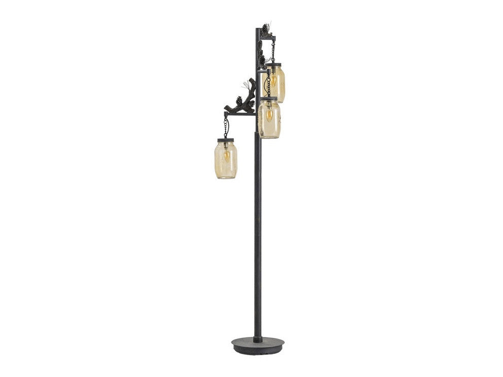 Fire Catcher Bronze Floor Lamp by Crestview at Eve Furniture
