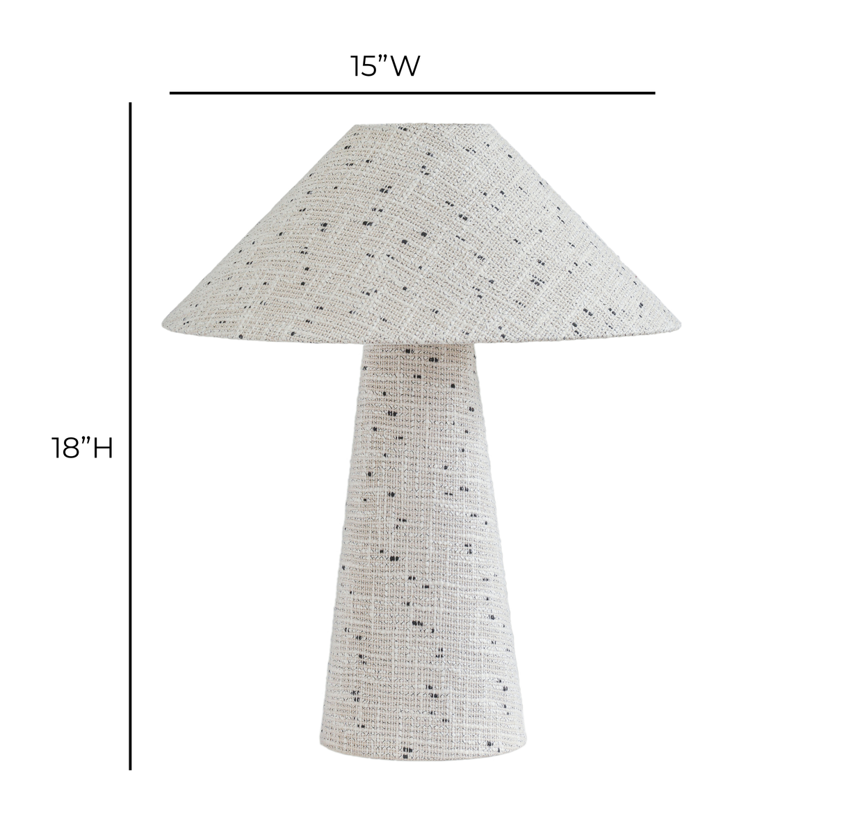 Fischer Woven Table Lamp by TOV Furniture at Eve Furniture