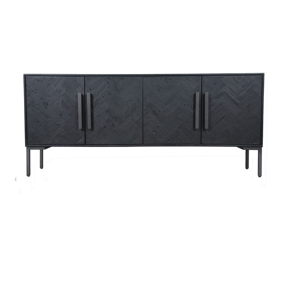 Fishbone Sideboard Black by Moe's Home at Eve Furniture
