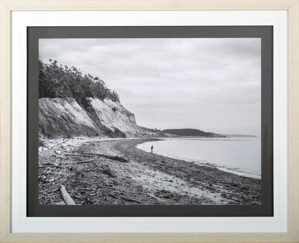 Fisherman, Ebeys Landing Whidbey Island by Bisig, Steve a Framed Photo Art Print Matted under Glass by Mercana at Eve Furniture