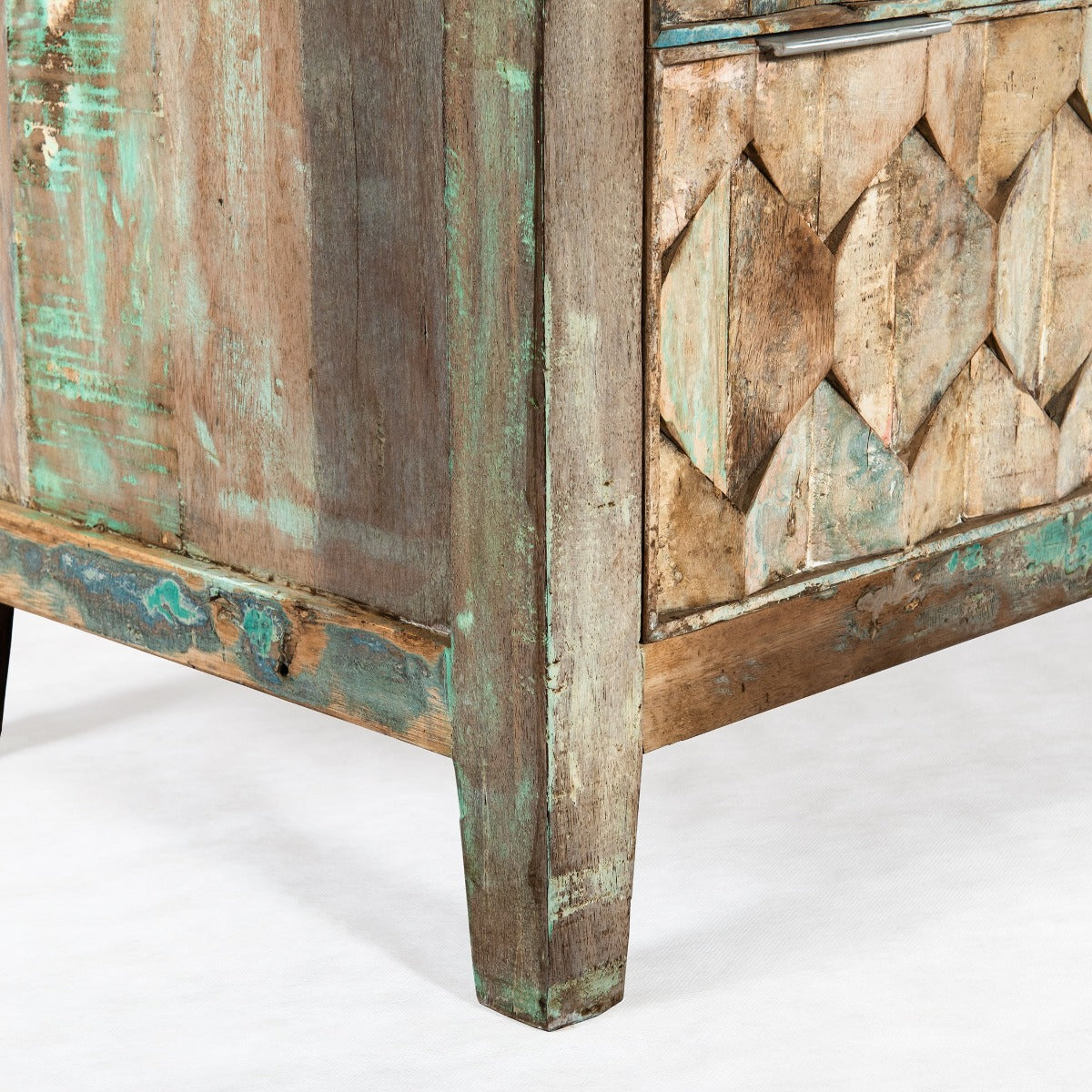 Ibiza 57" Dresser in Vintage Teal Reclaimed Wood by Home Trends & Design at Eve Furniture