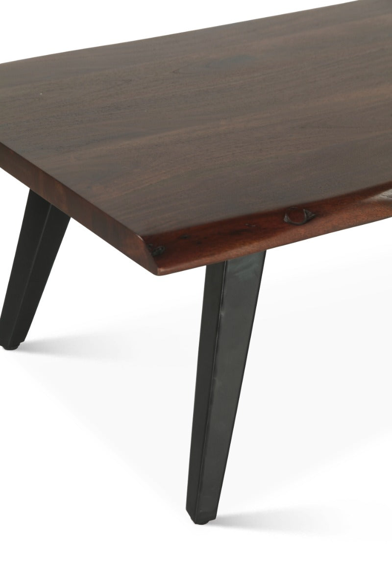 Kennedy 50" Coffee Table in Walnut by Home Trends & Design at Eve Furniture